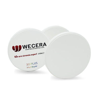 A2 98*18mm Multilayer Zirconia High Translucent Dental CE FDA Certificated