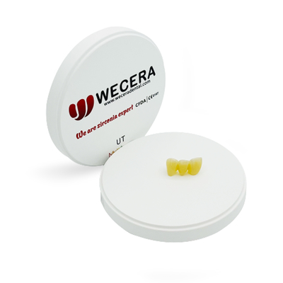 600MPA A1 Multilayer Dental Zirconia Disc D98*10mm Dental Lab Material