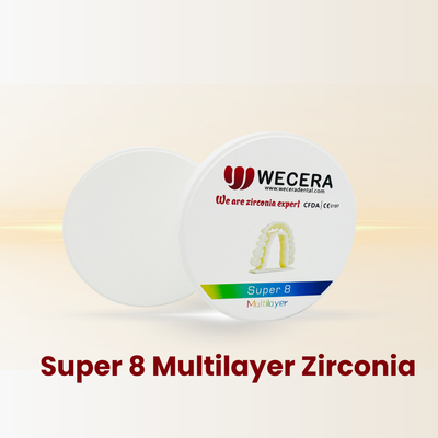 Class II Dental Zirconium Blocks Flexural Strength 700-1200MPa for Dental Restorations