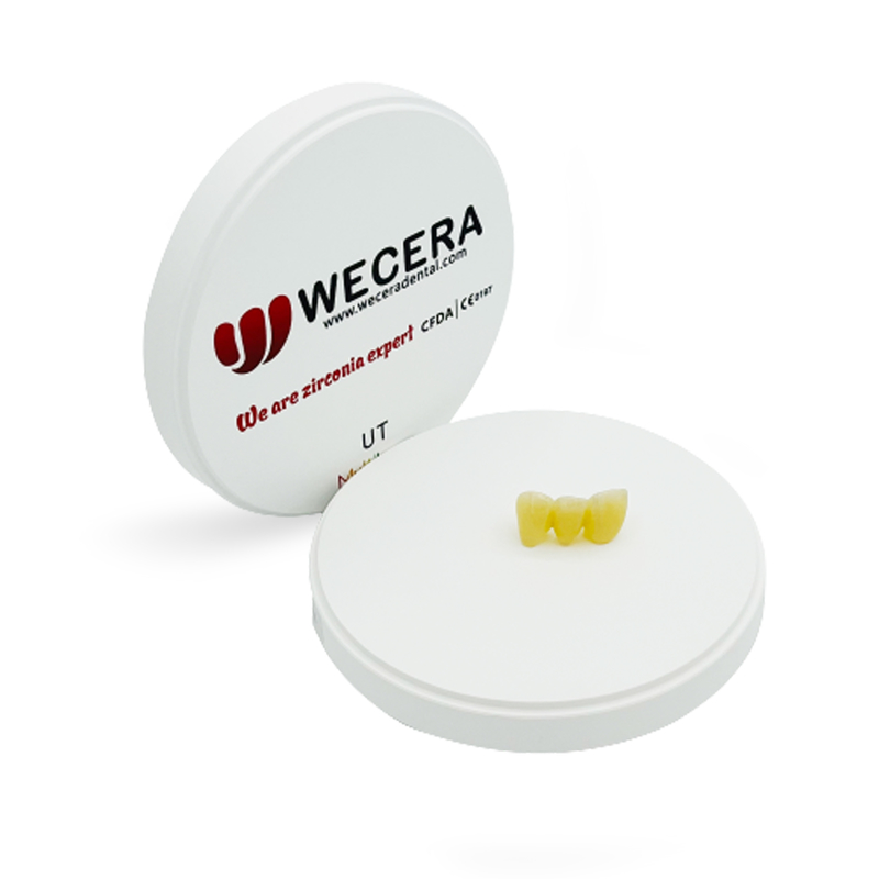 600MPA A1 Multilayer Dental Zirconia Disc D98*10mm Dental Lab Material